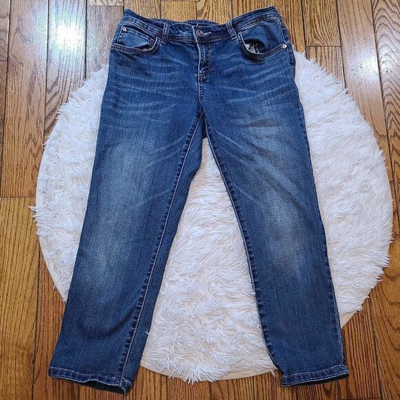 🤑INC International Concepts Skinny Fit Cropped Jean - Picture 1 of 3